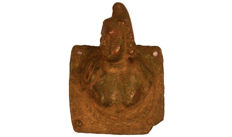 Roman bronze belt decoration