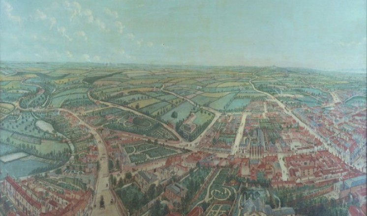 Louth Panorama (1844-55), by kind permission of Louth Town Council